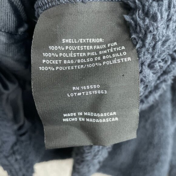 32 Degrees Heat Women's XL Navy Faux Fur Plush Jacket Jck0247 - Picture 7 of 11